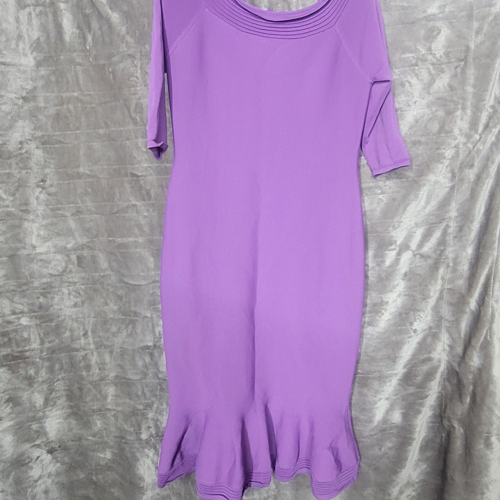 Eva Mendes for New York & Company Lavender Maxi Dress